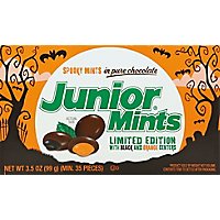 Junior Mints Creamy Mints in Pure Chocolate Spooky - 3.5 Oz - Image 2