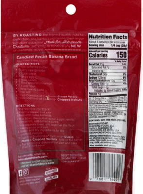 Diamond Pecans Glazed - 5.5 Oz - Image 6