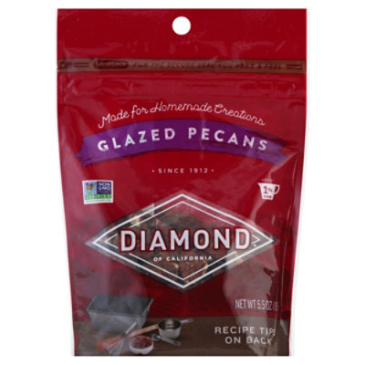 Diamond Pecans Glazed - 5.5 Oz