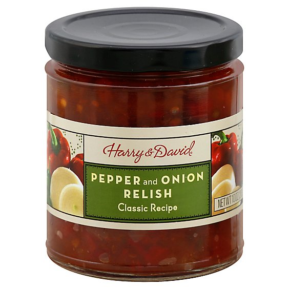 Harry & David Relish Pepper And Onion Classic Recipe - 10 Oz