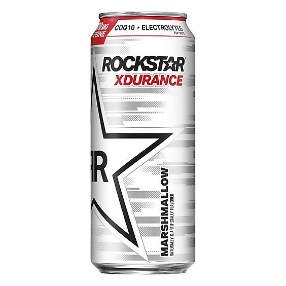 Rockstar Xdurance Energy Drink Marshmallow - 16 Oz