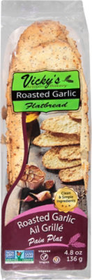 Vickys Artisan Bakery Flatbread Roasted Garlic - 4.8 Oz - Image 2