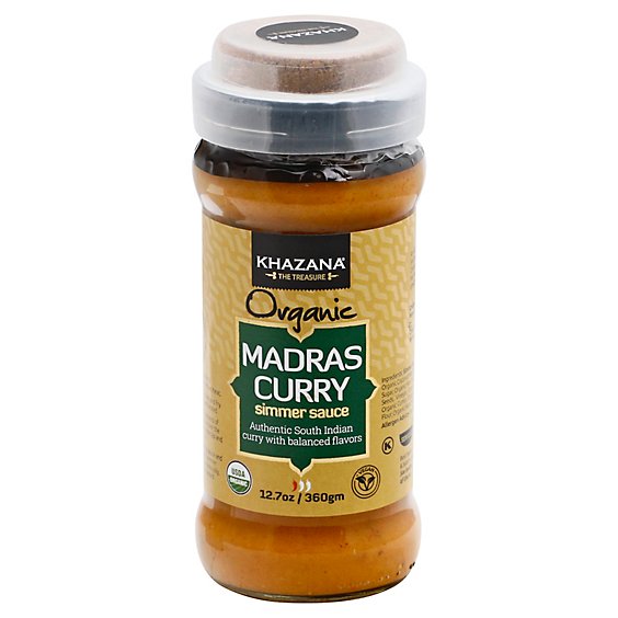 Khazana Sauce Smrng Madras Curry - 12.7 Oz