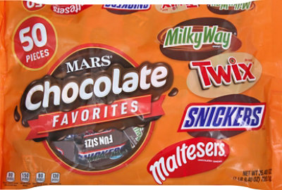 Mars Candy Assorted 50 Count - 25.4 Oz - Image 2