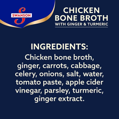 Swanson Sipping Chicken Bone Broth With Ginger and Turmeric - 10.75 Oz - Image 5