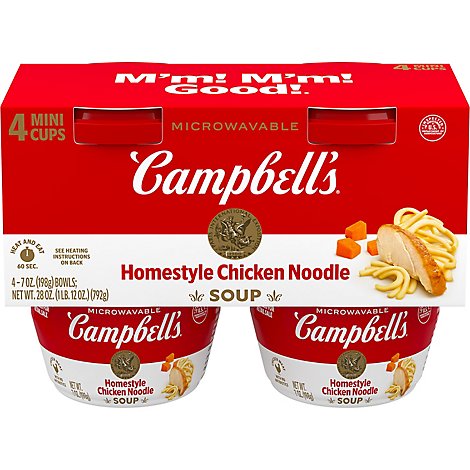 Campbells Home Style Soup Chicken Noodle - 4-7 Oz