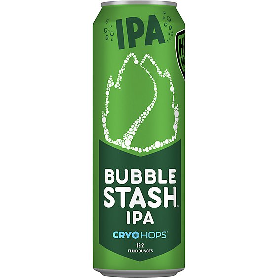 Hop Valley Bubble Stash Ipa Craft Beer India Pale Ale 6.2% ABV Can - 19.2 Fl. Oz.
