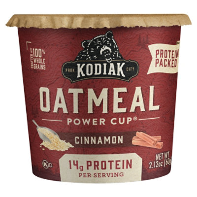 Kodiak Oatmeal Cinmn Cup - 2.12 Oz