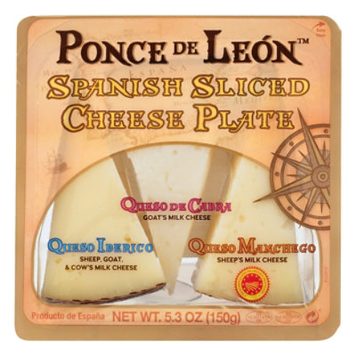 Ponce De Leon Spanish Sliced Cheese Plate - 5.3 Oz - Image 3