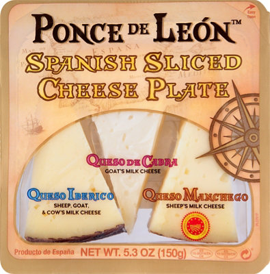 Ponce De Leon Spanish Sliced Cheese Plate - 5.3 Oz - Image 2