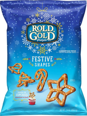 Rold Gold Pretzels Festive Shapes - 10 Oz - Image 2