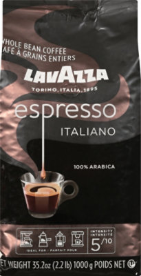 Lavazza Caffe Espresso Italiano Whole Bean Coffee - 35.273 Oz - Image 2