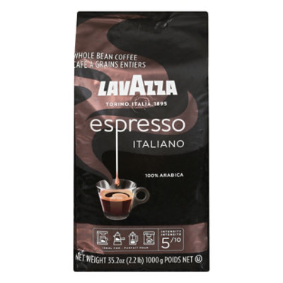 Lavazza Caffe Espresso Italiano Whole Bean Coffee - 35.273 Oz - Image 1