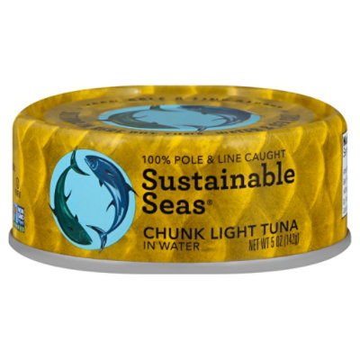 Sustainab Tuna Lt Chunk In Water - 5 Oz