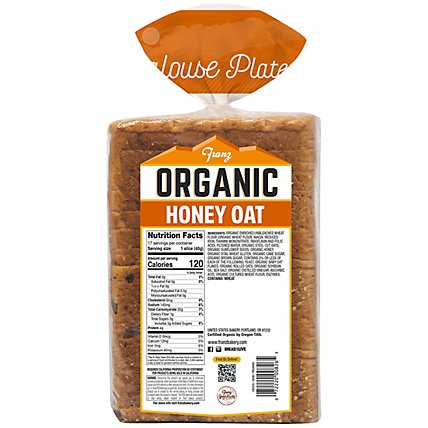 Franz Organic Sandwich Bread Palouse Plateau Honey Oat - 24 Oz - Image 5