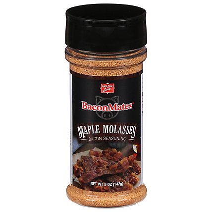 Amazing Taste Bacon Mates Maple Molasses Seasoning - 5 Oz - Image 1