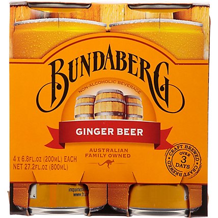 Bundaberg Soda Ginger Beer - 4-200 Ml - Image 5