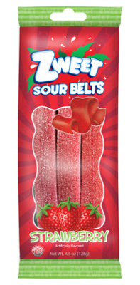アイドルグッズ CARROTS and STiCKS Zweet Sour Belts Strawberry Go Pack - 4.5 Oz - jewelosco