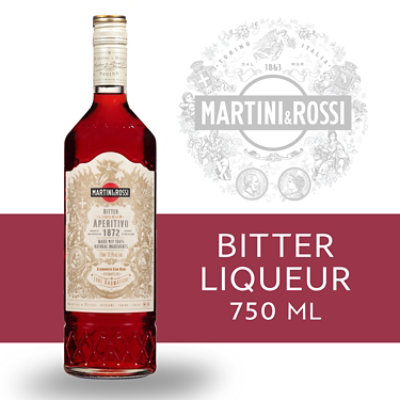 Martini & Rossi Riserva Speciale Bitter Liqueur Cocktail Mixer - 750 Ml