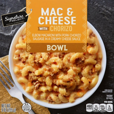 Signature Select Bowl Mac & Cheese with Chorizo - 9 Oz - Image 2
