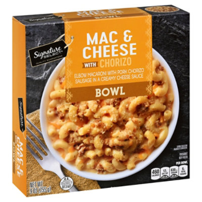 Signature Select Bowl Mac & Cheese with Chorizo - 9 Oz - Image 1