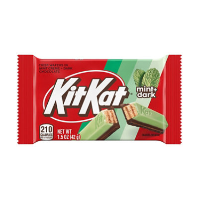 KIT KAT Duos Mint And Dark Chocolate Wafer Candy Bar - 1.5 Oz