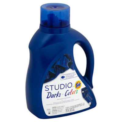 Tide Studio Laundry Detergent Dark + Colors - 75 Fl. Oz.