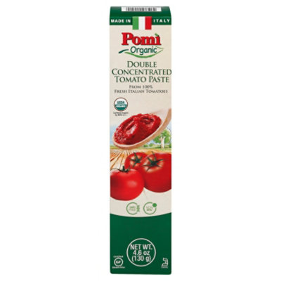 Pomi Tomato Paste Org Dbl Tube - 4.6 Oz - Image 3