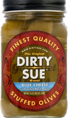 Dirty Sue Blue Cheese Olives - 16 Oz - Image 2