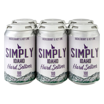 Simply Idaho Hckbry Key Lime Seltzer In Cans - 6-12 Fl. Oz. - Image 3