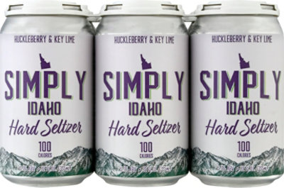 Simply Idaho Hckbry Key Lime Seltzer In Cans - 6-12 Fl. Oz. - Image 2