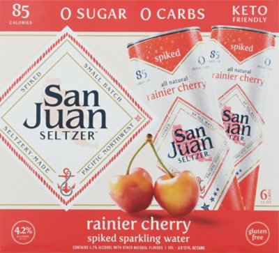 San Juan Rainer Cherry Seltzer - 6-12 Fl. Oz. - Image 6