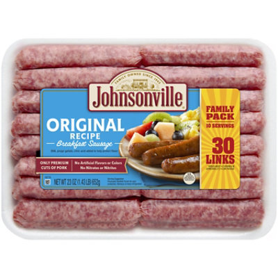 Johnsonville Original Breakfast Pork Sausage Links - 23 Oz - Image 1