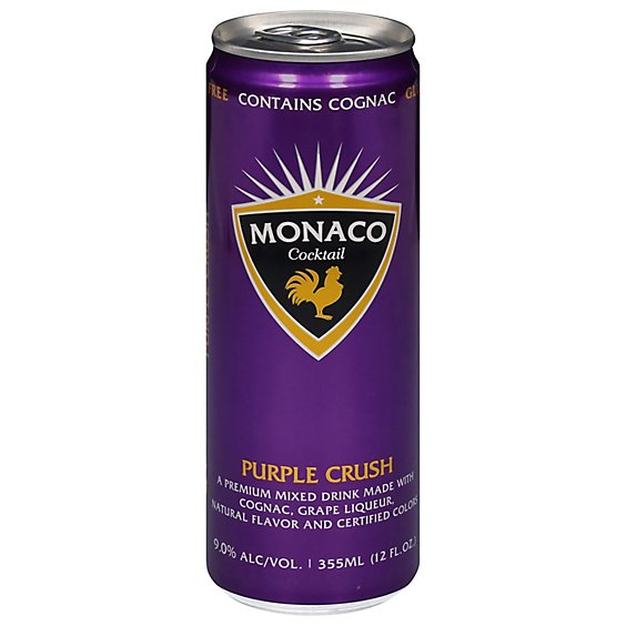 Monaco Cognac Crush - 12 Oz