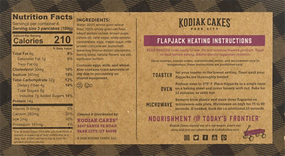 Kodiak Flapjack Pwr Mpl Br Sgr - 15.38 Oz - Image 2