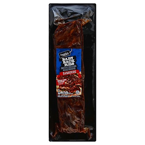 Signature Select Baby Back Ribs Barbeque - 16 Oz