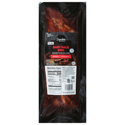 Signature SELECT Baby Back Ribs Barbeque Famly Pack - 24 Oz - Image 4