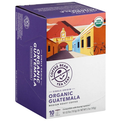 Coffee Bean & Tea Leaf Single Serve Guatemala Coffee - 10 Count