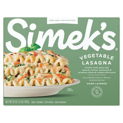 SIMEKS Lasagna All Natural Vegetable - 32 Oz - Image 3