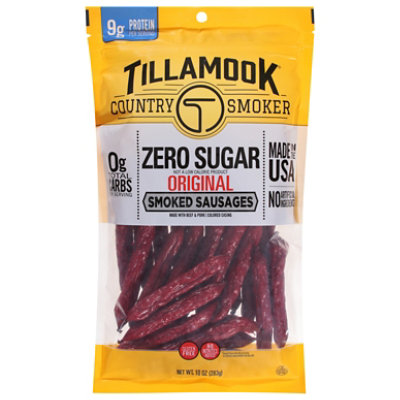 Tillamook Zero Sugar Original Smoked Sausage - 10 Oz - Image 3