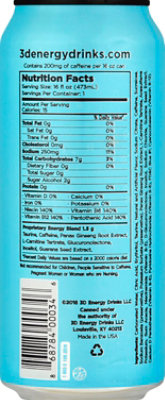 3d Drink Energy Blue - 16 Fl. Oz. - Image 6