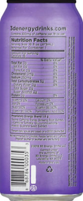 3d Drink Energy Purple - 16 Fl. Oz. - Image 6