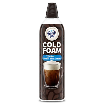 Reddi Wip Barista Series Sweet Foam Coffee Creamer Topper Spray Can ...