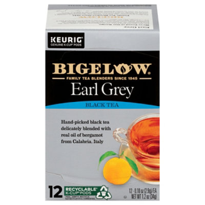 Bigelow Black Tea K-Cup Pods Earl Grey - 12 Count - Image 3