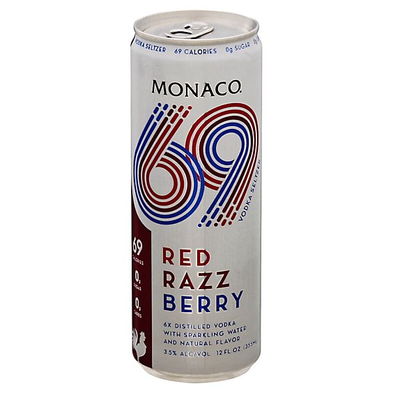 Monaco 69 Red Razz Berry - 12 Oz