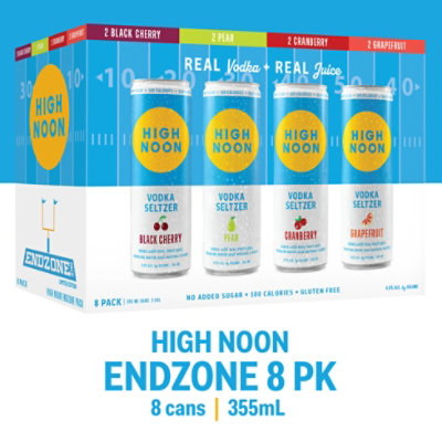 High Noon Game Day Pack Hard Seltzer - 8-355 Ml - Safeway