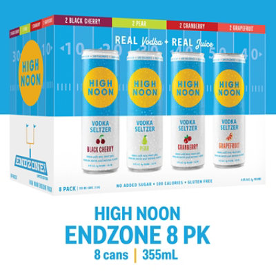 High Noon Game Day Pack Hard Seltzer - 8-355 Ml - Image 2