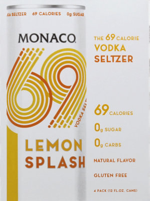 Monaco Lemon Splash 4pk - 4-12 Fl. Oz. - Image 3