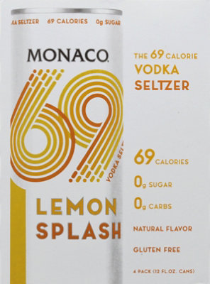 Monaco Lemon Splash 4pk - 4-12 Fl. Oz. - Image 2