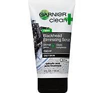 Garnier SkinActive Face Scrub With Charcoal Blackhead Eliminating Oily Skin - 5 Fl. Oz.